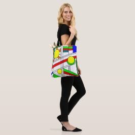 Bolso De Tela Moderna apariencia de vidrio templado