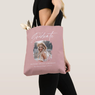 Bolso De Tela Moderna graduación elegante de escritura femenina