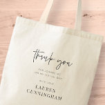 Bolso De Tela Moderna Moda Minimalista simple Gracias<br><div class="desc">El diseño está compuesto por una tipografía moderna de moda con fuentes sans serif y serif.</div>