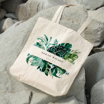 Bolso De Tela Moderna Monstera Tropical Foliage Verde Leafy Brid<br><div class="desc">Si necesitas más personalización,  por favor,  no dudes en enviarme un mensaje a yellowfebstudio@gmail.com.</div>