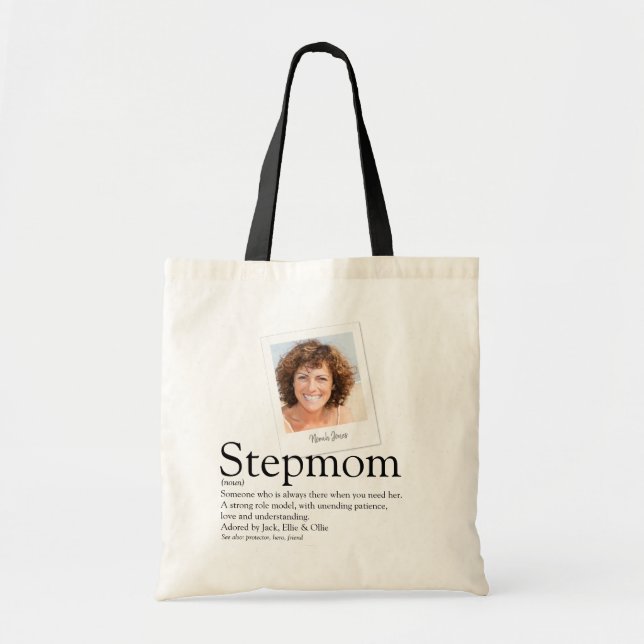 Bolso De Tela Moderna Stephann Bonus Mom Definition Photo (Frente)