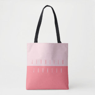 Bolso De Tela Moderna tipografía Minimalista simple y elegante