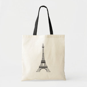 Bolso De Tela Moderna Torre Eiffel París Francés