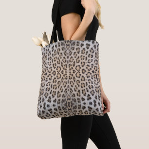 Bolso De Tela Moderna y elegante estampación de animales de piel