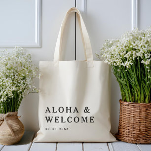 Bolso De Tela Moderno Boda de bienvenida elegante en Hawái