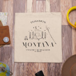 Bolso De Tela Moderno camping mínimo | Bachelorette<br><div class="desc">Gracias a tus mejores chicas por estar de pie a tu lado con estas únicas bolsas de té. ¡Las bolsas perfectas para tu fiesta de fin de semana! Nuestras bolsas de tote son la manera perfecta para que su equipo reciba toda la atención por donde usted y sus gales vayan....</div>