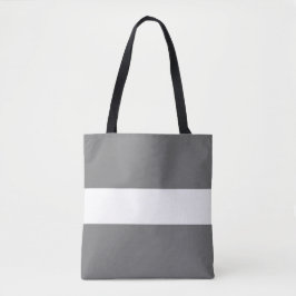 Bolso De Tela Moderno Esportivo Amplio Rayos Blancos Gris Gris B