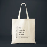 Bolso De Tela Moderno Minimalismo Simple Amistad Bridesmaid Rega<br><div class="desc">Si necesitas más personalización,  por favor,  no dudes en enviarme un mensaje a yellowfebstudio@gmail.com.</div>