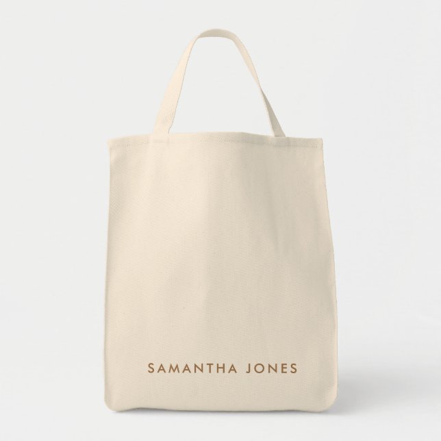 Bolso De Tela Moderno minimalista (Frente)