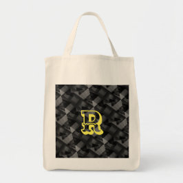 Bolso De Tela Moderno -NEGRO-GRIS-AMARILLO-Muy bonito