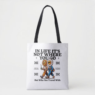 Bolso De Tela Moderno profesional Cute Best Friends Life Trendy