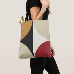 Bolso De Tela Moderno Retro Geométrico Estallido de Estrellas de