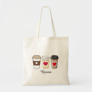 Bolso De Tela Moderno Tendy Mono Café Femenino