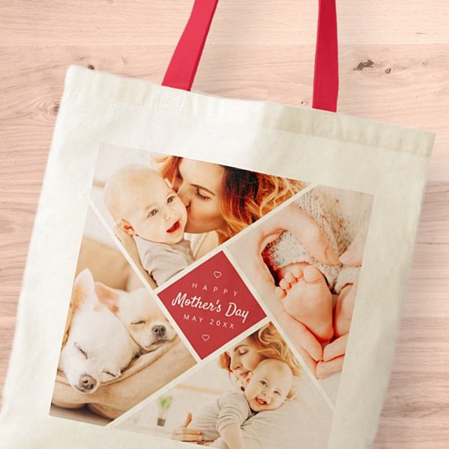 Bolso De Tela Moderno y simple foto del Personalizado del Día de (Subido por el creador)