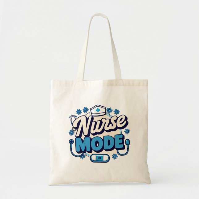 Bolso De Tela Modo de enfermería activado (Frente)