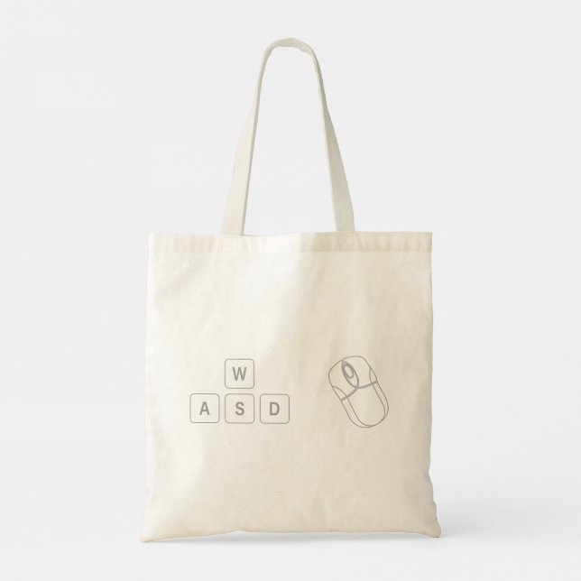 Bolso De Tela Modo de juego listo (Reverso)