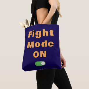 Bolso De Tela Modo de Lucha Activado