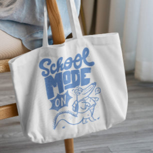 Bolso De Tela Modo escolar en cocodrilo