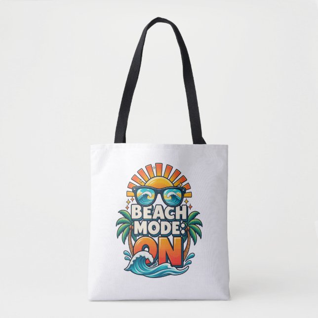 Bolso De Tela Modo Playa: Listo (Anverso)