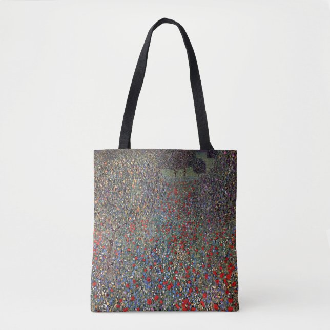 Bolso De Tela Mohnfeld, Gustav Klimt (Anverso)