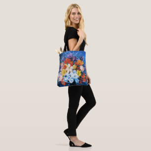 Bolso De Tela Moise Kisling, Ramo de Tulipanes,