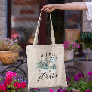 Bolso De Tela Mojo Mis Plantas