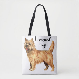 Bolso De Tela Mojón Terrier del rescate