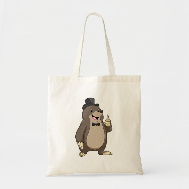 Bolso De Tela Mole as Groom with Tie (Frente)