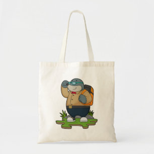 Bolso De Tela Mole as Hiker con mochila