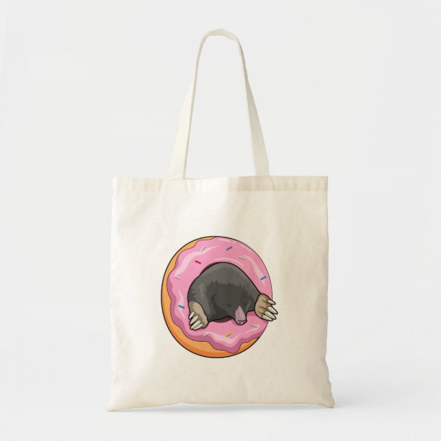 Bolso De Tela Mole con donut (Frente)