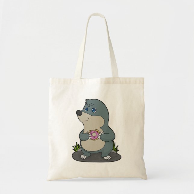 Bolso De Tela Mole con donut (Frente)