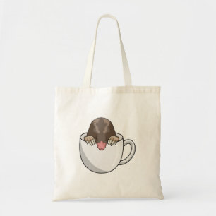 Bolso De Tela Mole con la copa de café