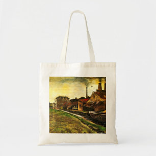 Bolso De Tela Molino de hierro en La Haya de Vincent van Gogh