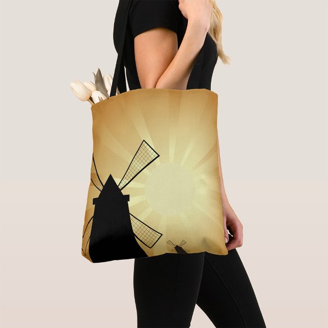 Bolso De Tela Molinos de viento de Sunrise (Subido por el creador)