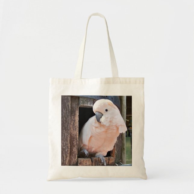 Bolso De Tela Moluccan Cockatoo (Frente)