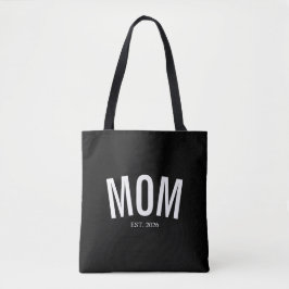 Bolso De Tela Mom Established New Mom Gift