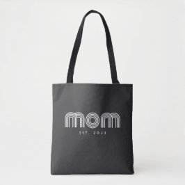 Bolso De Tela Mom Established New Mom Gift