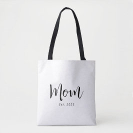Bolso De Tela Mom Established New Mom Gift