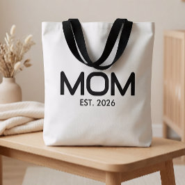 Bolso De Tela Mom Established New Mom Gift 