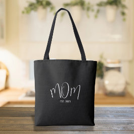 Bolso De Tela Mom Established New Mom Gift
