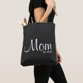 Bolso De Tela Mom Established New Mom Gift