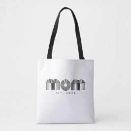 Bolso De Tela Mom Established New Mom Gift