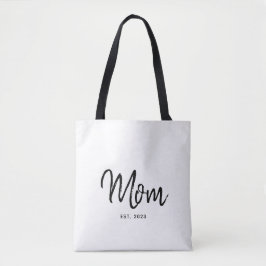 Bolso De Tela Mom Established New Mom Gift Tote Bag