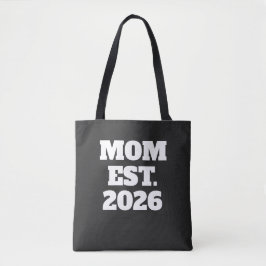 Bolso De Tela Mom Established New Mom Gift Tote Bag