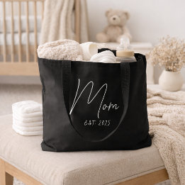 Bolso De Tela Mom Established New Mom Gift Tote Bag