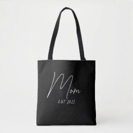 Bolso De Tela Mom Established New Mom Gift Tote Bag