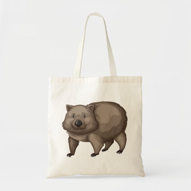 Bolso De Tela Mombat cute (Frente)