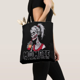 Bolso De Tela Mombie, como un zombi, pero con niños