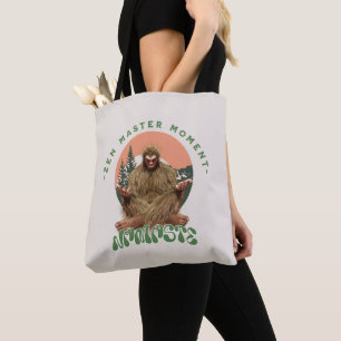 Bolso De Tela Momento del Maestro Zen Namaste - Meditación de Bi