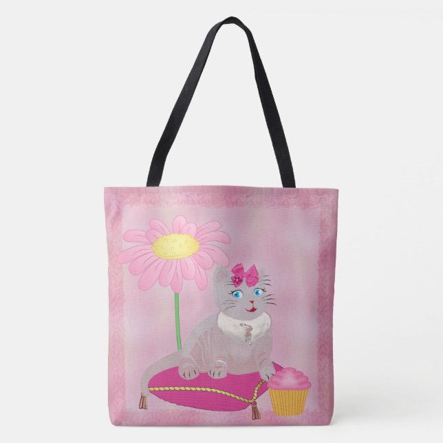 Bolso De Tela Momento Purr-fect (Anverso)